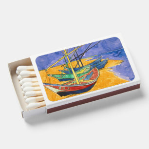 Vincent van Gogh - Fishing Boats on the Beach Matchboxes