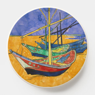 Vincent van Gogh - Fishing Boats on the Beach PopSocket
