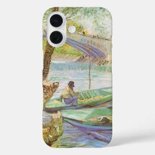 Vincent van Gogh Fishing in Spring, Pont de Clichy iPhone 16 Case