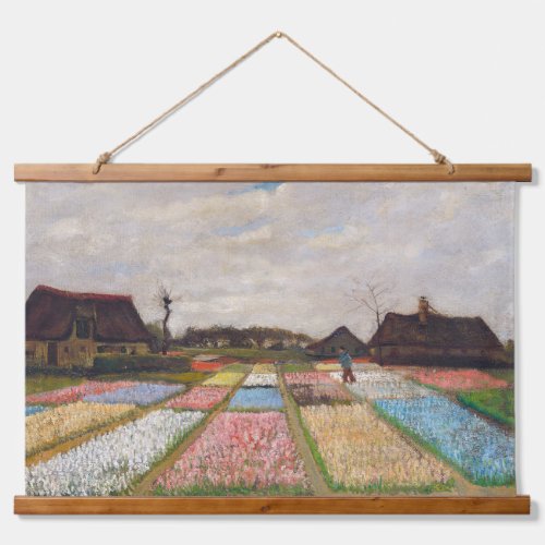 Vincent van Gogh _ Flower Beds in Holland Hanging Tapestry