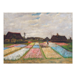 Vincent van Gogh - Flower Beds in Holland Photo Print