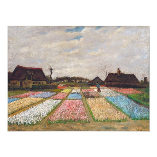 Vincent van Gogh _ Flower Beds in Holland Photo Print