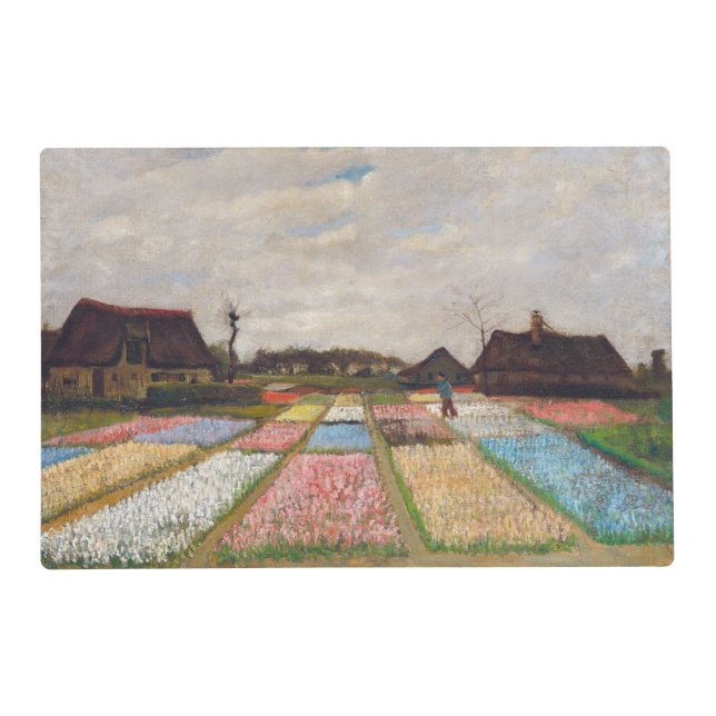 Vincent van Gogh - Flower Beds in Holland Placemat (Front)