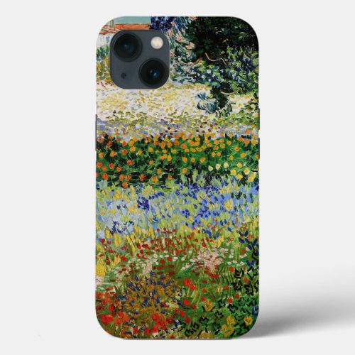 Vincent van Gogh _ Flowering Garden iPhone 13 Case