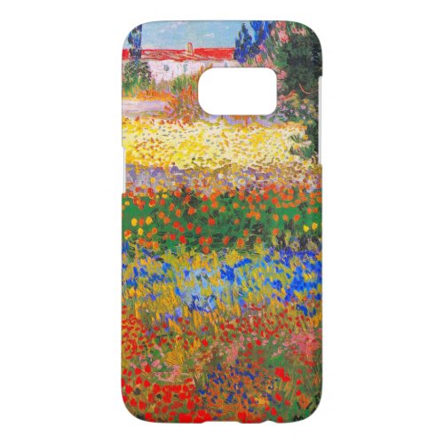 Vincent Van Gogh Flowering Garden Samsung Galaxy S7 Case