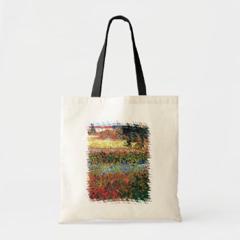 Vincent Van Gogh - Flowering Garden Fine Art Tote Bag by ArtLoversCafe at Zazzle