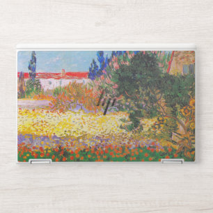 Vincent Van Gogh Flowering Garden HP Laptop Skin