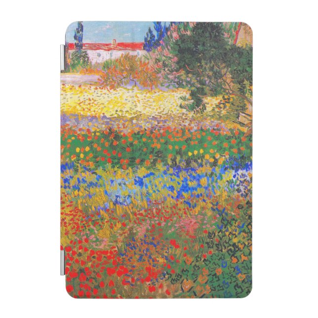 Vincent Van Gogh Flowering Garden iPad Mini Cover (Front)