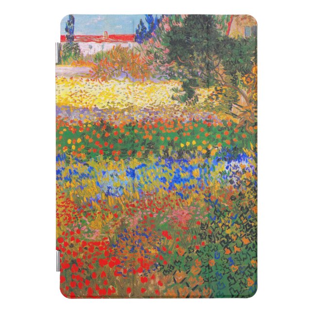 Vincent Van Gogh Flowering Garden iPad Pro Cover (Front)