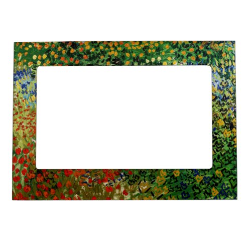 Vincent van Gogh _ Flowering Garden Magnetic Frame