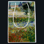 Vincent van Gogh - Flowering Garden Medium Gift Bag<br><div class="desc">Flowering Garden - Vincent van Gogh,  Oil on Canvas,  1888,  Arles</div>