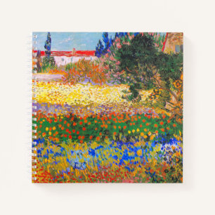 Vincent Van Gogh Flowering Garden Notebook