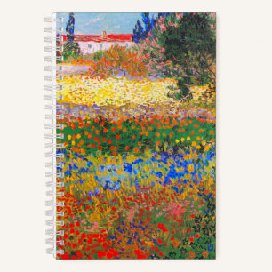 Vincent Van Gogh Flowering Garden Notebook