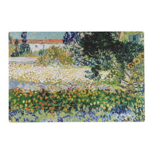 Vincent van Gogh _ Flowering Garden Placemat