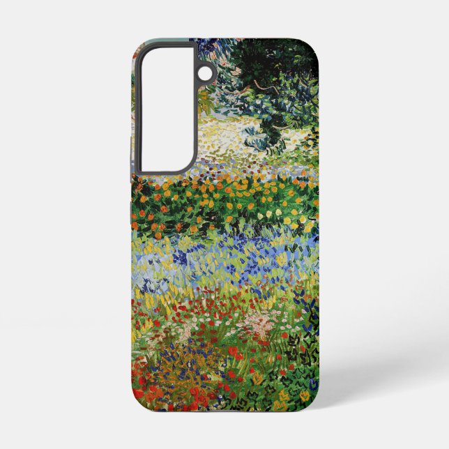 Vincent van Gogh - Flowering Garden Samsung Galaxy Case (Back)