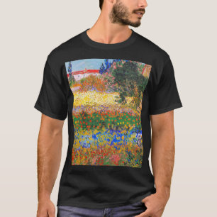 Vincent Van Gogh Flowering Garden T-Shirt
