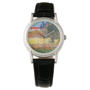 Vincent Van Gogh Flowering Garden Watch