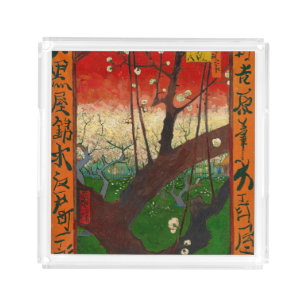 Vincent van Gogh - Flowering Plum Orchard Acrylic Tray