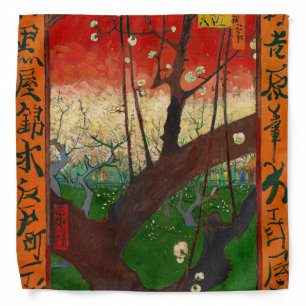 Vincent van Gogh - Flowering Plum Tree Bandana