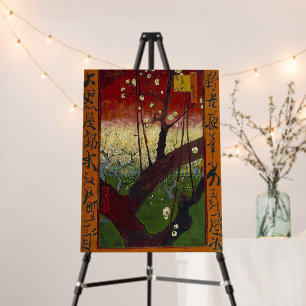 Vincent Van Gogh - Flowering Plum Tree Foam Board
