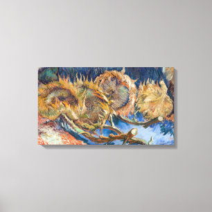 Vincent van Gogh - Four Cut Sunflowers Canvas Print