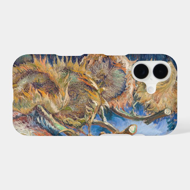 Vincent van Gogh - Four Cut Sunflowers Case-Mate iPhone Case (Back (Horizontal))
