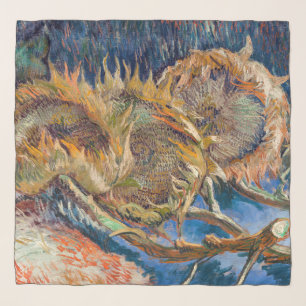 Vincent van Gogh - Four Cut Sunflowers Scarf