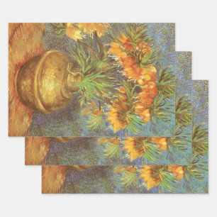 Vincent van Gogh - Fritillaries in a Copper Vase Wrapping Paper Sheets