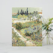 Vincent Van Gogh Garden at Arles (Standing Front)