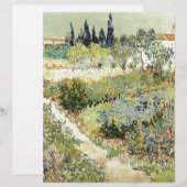 Vincent Van Gogh Garden at Arles (Front/Back)