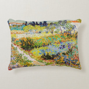 Vincent van Gogh - Garden at Arles Accent Pillow