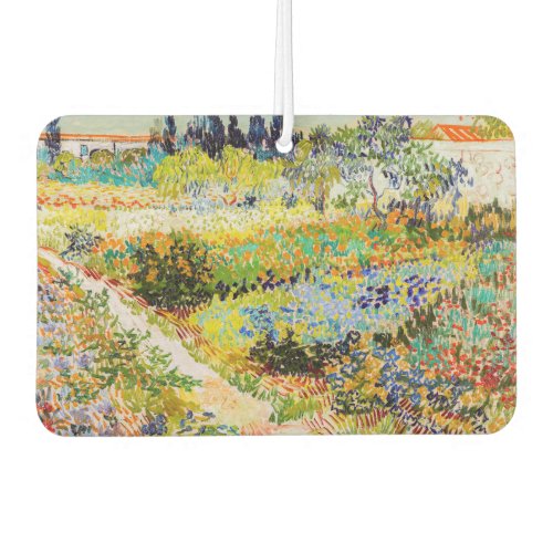 Vincent van Gogh _ Garden at Arles Air Freshener