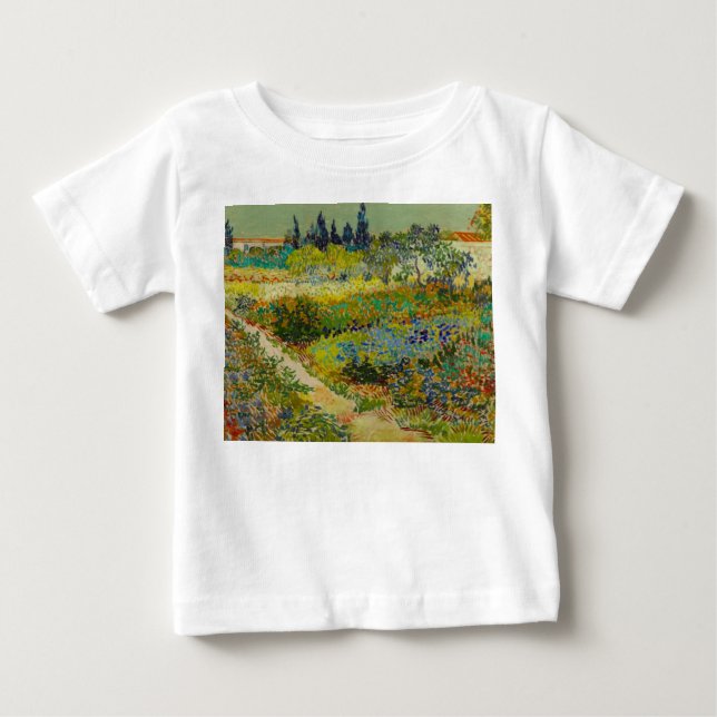 Vincent Van Gogh Garden at Arles Baby T-Shirt (Front)