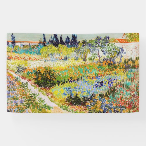 Vincent van Gogh _ Garden at Arles Banner