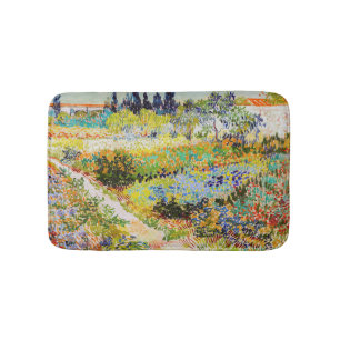 Vincent van Gogh - Garden at Arles Bath Mat