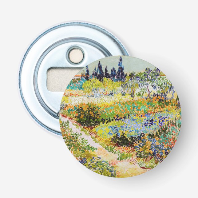 Vincent van Gogh - Garden at Arles Bottle Opener (Front)