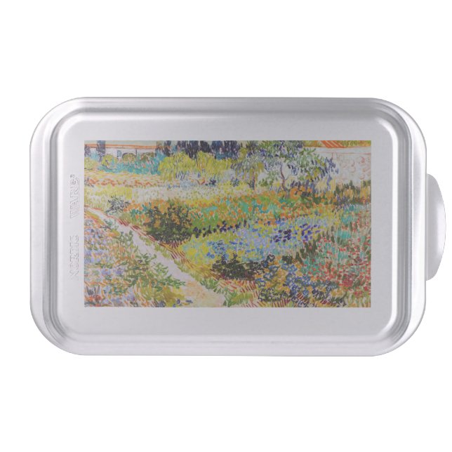 Vincent van Gogh - Garden at Arles Cake Pan (Front)