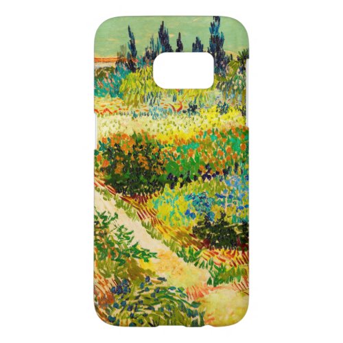 Vincent Van Gogh Garden at Arles Samsung Galaxy S7 Case