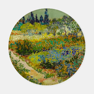 Vincent Van Gogh Garden at Arles Coaster Set