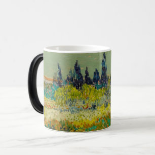 Vincent Van Gogh Garden at Arles Color Morph Mug