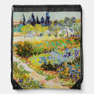 Vincent van Gogh - Garden at Arles Drawstring Bag
