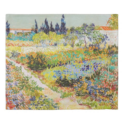 Vincent van Gogh _ Garden at Arles Duvet Cover