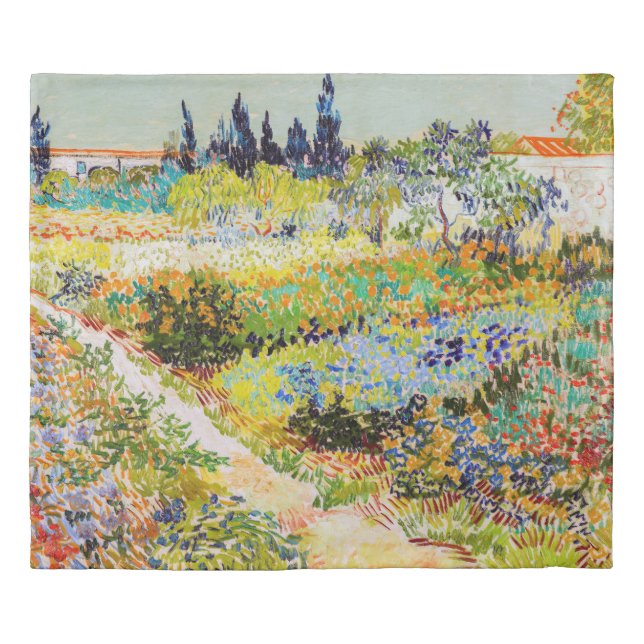 Vincent van Gogh - Garden at Arles Duvet Cover (Front)