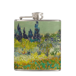 Vincent Van Gogh Garden at Arles Flask