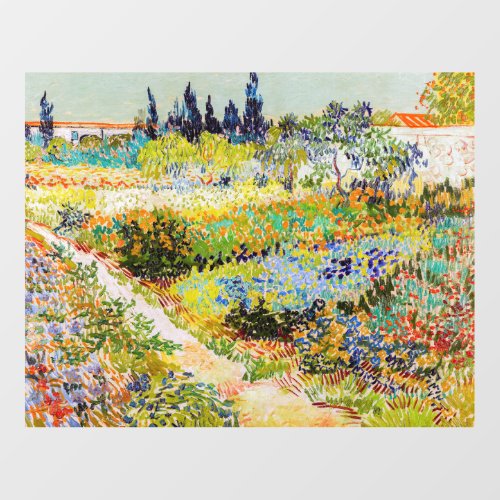 Vincent van Gogh _ Garden at Arles Floor Decals