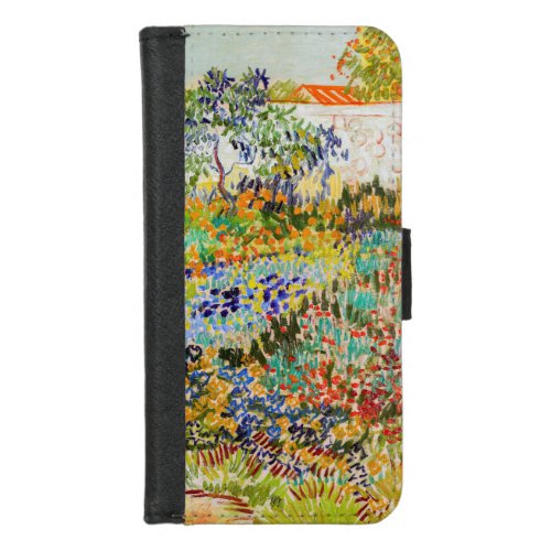 Vincent van Gogh _ Garden at Arles iPhone 87 Wallet Case