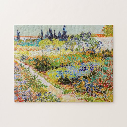Vincent van Gogh _ Garden at Arles Jigsaw Puzzle