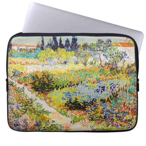 Vincent van Gogh _ Garden at Arles Laptop Sleeve