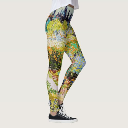 Vincent van Gogh _ Garden at Arles Leggings