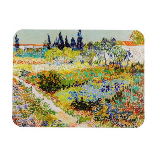 Vincent van Gogh _ Garden at Arles Magnet